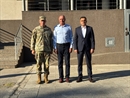 Ministar odbrane BiH Zukan Helez i komandant NATO štaba u Sarajevu James C. Fowler u službenoj posjeti Bugojnu