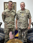 Sastanak načelnika ZŠ OS BiH sa vojnim atašeom SAD-a
