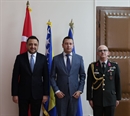 Sastanak zamjenika ministra Goganovića sa ambasadorom i vojnim atašeom Republike Turske
