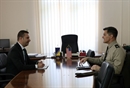 Zamjenik ministra Goganovića se sastao sa vojnim atašeom SAD Holmesom