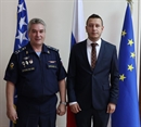 Zamjenik ministra Goganović razgovarao s vojnim atašeom Ruske Federacije