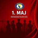 Čestitka ministra odbrane BiH Zukana Heleza povodom 1. maja – Međunarodnog praznika rada